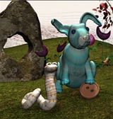 Still from pre-school animation Konin ha Pryv